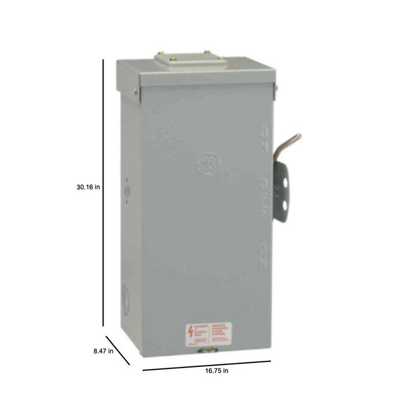 GE 200 Amp 240-Volt Non-Fused Emergency Power Transfer Switch - TC10324R