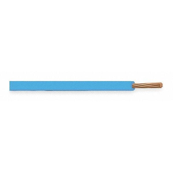 Carol Machine Tool Wire, AWM, MTW, TEW, TFF, 16 AWG, Light Blue, 500 ft - 76512.18.16