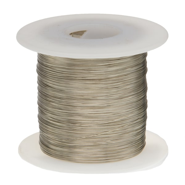 Remington Industries Nickel Chromium Resistance Wire, Nichrome 80, 18 AWG, 25' Length, 0.0400" Diameter, Silver - 18N8025