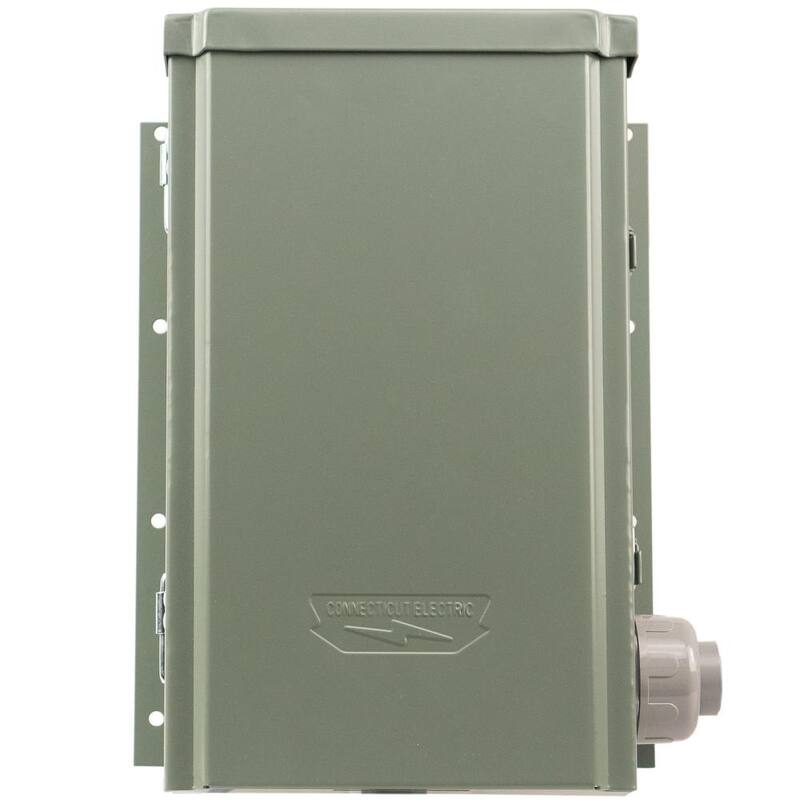 Connecticut Electric 30 Amp 240-Volt 7,500-Watt Non-Fused Type G2 Manual Transfer Switch - EGS107501G2