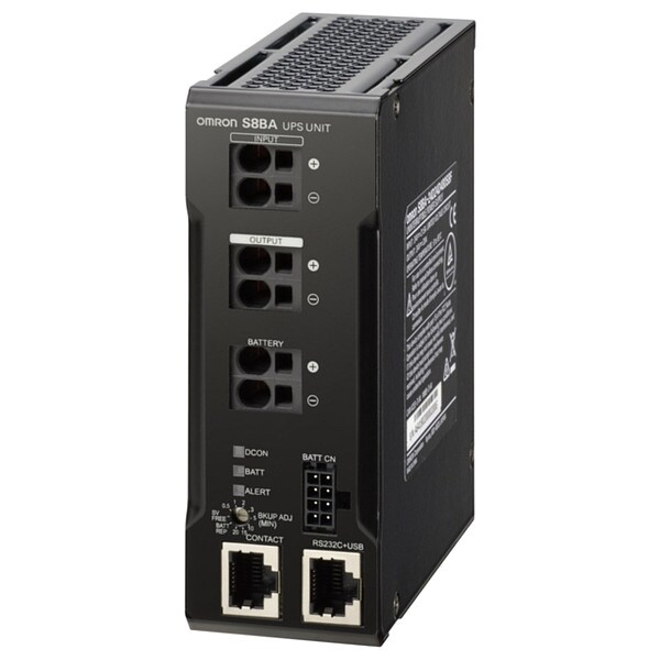 Omron Industrial UPS, Industrial, Out: 24V DC In: 24V DC - S8BA-24D24D480SBF