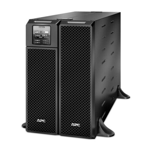 Apc UPS System, 5000VA, Online/Double Conversion, Out: 208/240V AC In: 208/240V AC - SRT5KXLT