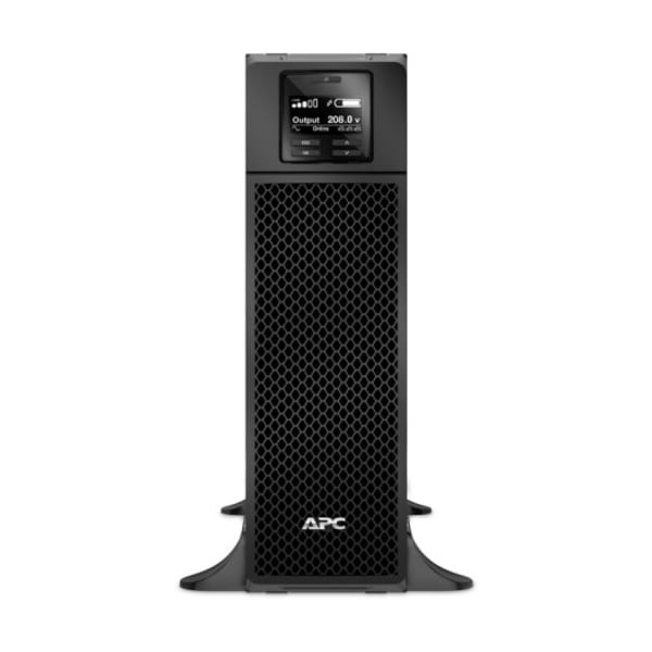 Apc UPS System, 5000VA, Online/Double Conversion, Out: 208/240V AC In: 208/240V AC - SRT5KXLT