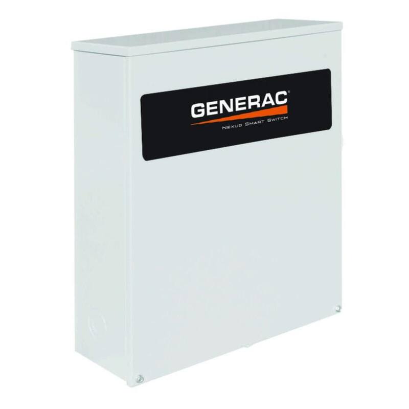 Generac 120/240-Volt 100 Amp Indoor and Outdoor Automatic Transfer Switch - RTSN100J3