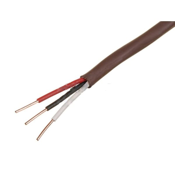 American Imaginations 2952.76 in. Cylindrical Brown Low Voltage Wire in 30V - AI-37684