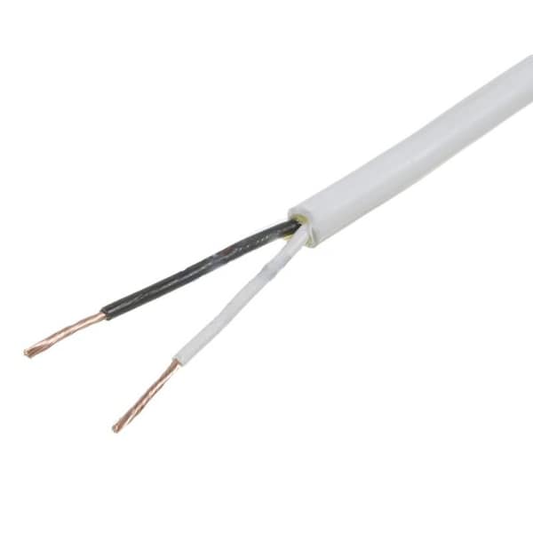 American Imaginations 2952.76 in. Cylindrical White Indoor Round Wire in 300V - AI-37661