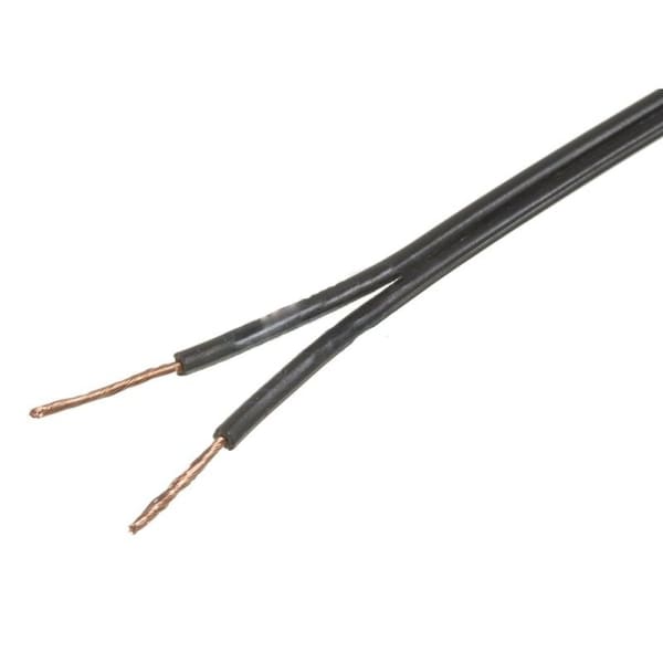 American Imaginations 2952.76 in. Cylindrical Black Indoor Flat Wire in 300V - AI-37656