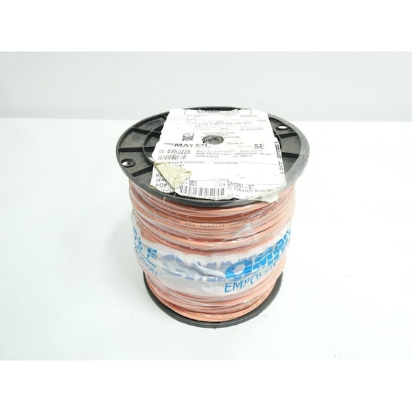 Omnicable 65STR TC SIS 90C ORG VW-1 1C 12AWG 500FT 600V-AC WIRE - C81201-07