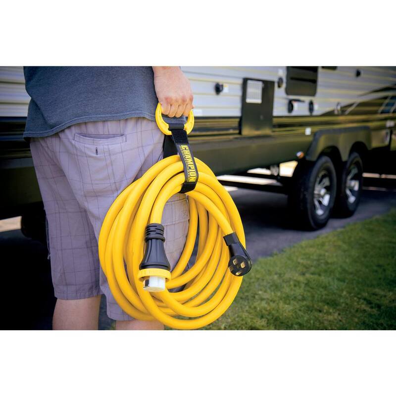 Champion Power Equipment 30-Ft. 50-Amp 125/250-Volt RV Generator Power Cord - 100828