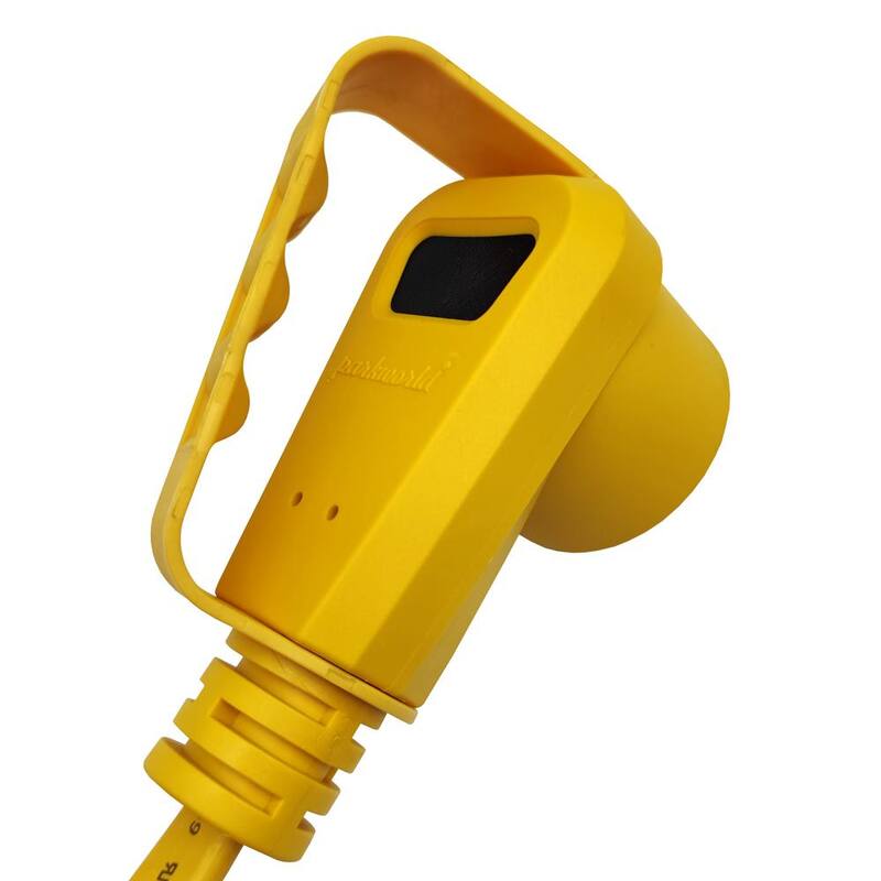 parkworld 100 ft. 10/3 30 Amp 125-Volt NEMA TT-30 Flat RV/Generator Extension Cord with Handle (TT-30P to TT-30R), Yellow - 64392
