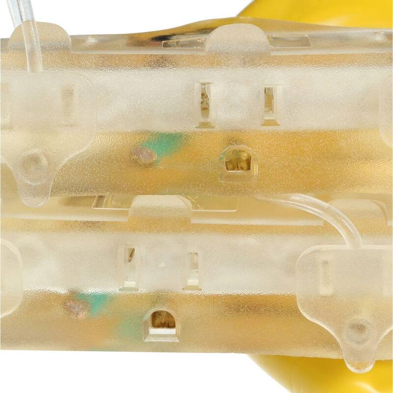 DEK 3 ft. 10/4 Heavy-Duty Cord 240-Volt 30-Amp Twist Lock Adapter for Generator Cord - ACC01M21