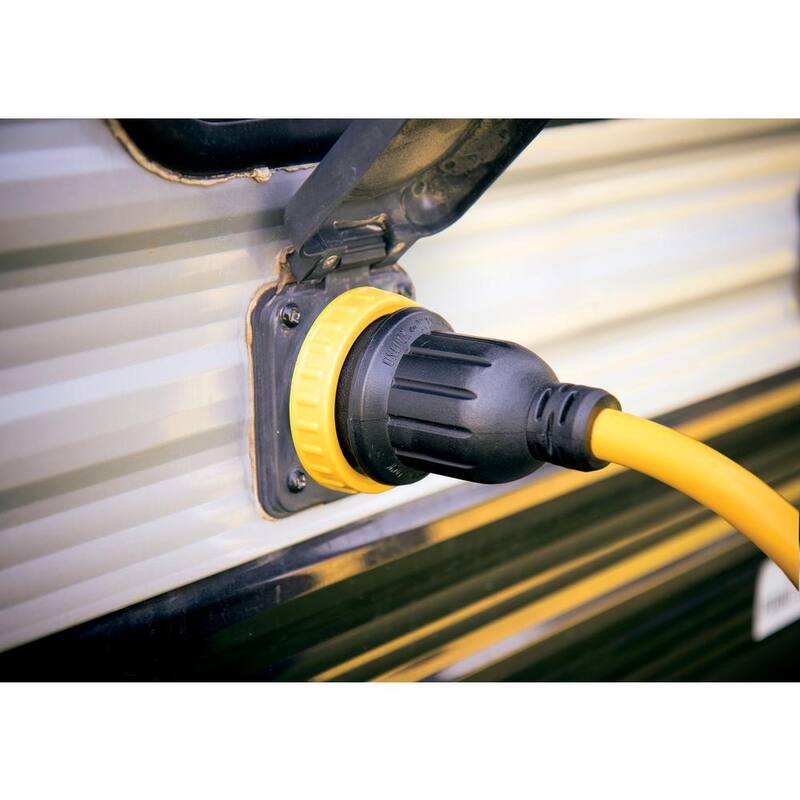 Champion Power Equipment 30-Ft. 30-Amp 125-Volt RV Generator Power Cord - 100827