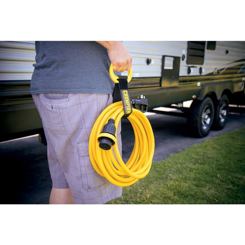 Champion Power Equipment 30-Ft. 30-Amp 125-Volt RV Generator Power Cord - 100827