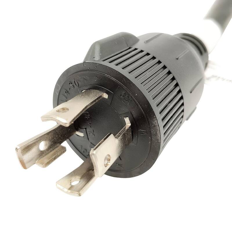 parkworld 1 ft. 10/3 Generator 30 Amp 4-Prong Locking L14-30P Plug to 50 Amp 4-Prong 14-50R Adapter cord(L14-30P to 14-50R)FOR RVs - 691845