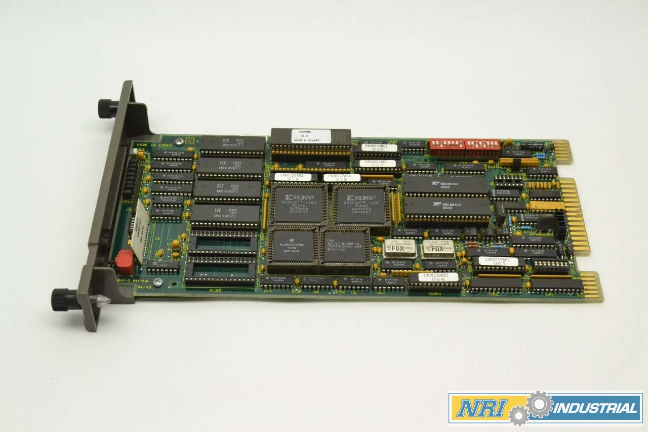 Process Control Bailey BAILEY INNPM01 INFI 90 NETWORK PROCESS MODULE 5V-DC 10W PCB CIRCUIT ...