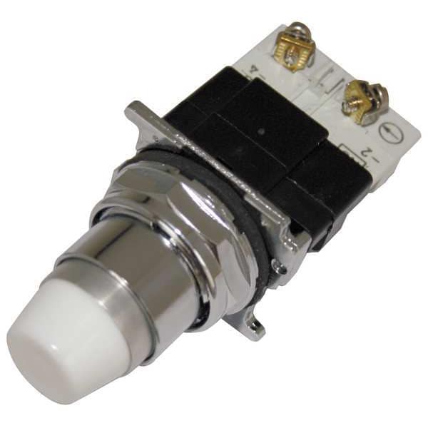 Botón pulsador iluminado Eaton, 1NA/1NC, 120VCA - 10250T471C26-1