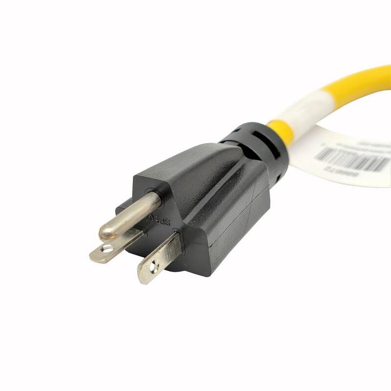 parkworld 2 ft. 12/3 3-Wire 20 Amp 125-Volt NEMA 5-20P to L14-30R Generator Adapter Cord - 886672
