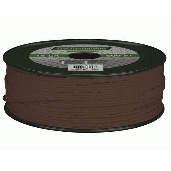 Installbay By Metra 18-Gauge Brown Primary Wire, 500' Spool - PWBR18500