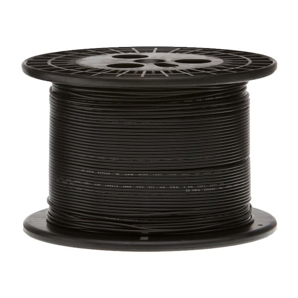 Remington Industries Hookup Wire, CSA TR-64 (UL 1007, 1569), 26 AWG - 26UL1007SLDBLA1000