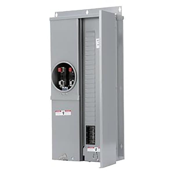 Siemens Meter Combination Load Center, 200 A, 20-Space, 4-Jaw, 40-Circuit, NEMA 3R Enclosure - MC2040B1200EFC