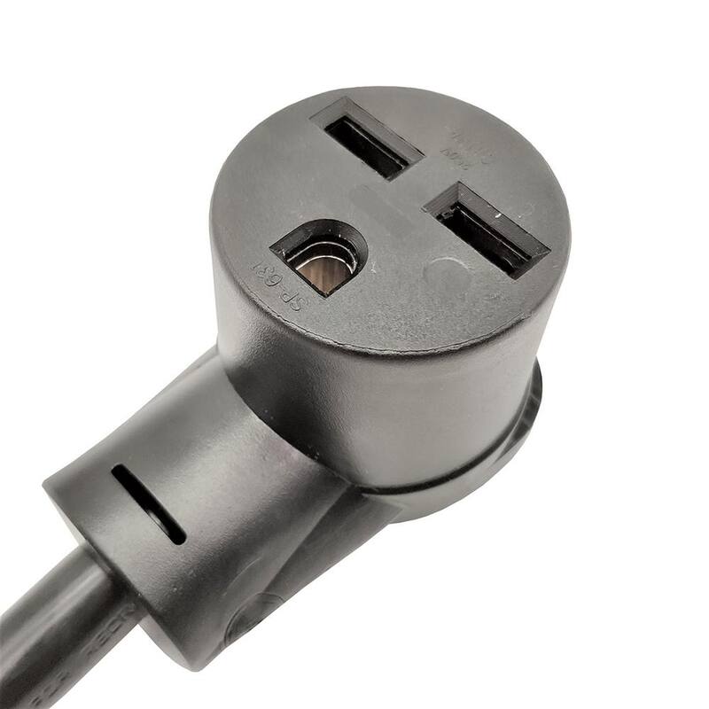parkworld 3 ft. 10/3 3-Wire 20 Amp 250-Volt 3-Prong NEMA 6-20P to 30 Amp 6-30R Receptacle Adapter Cord - 61353A