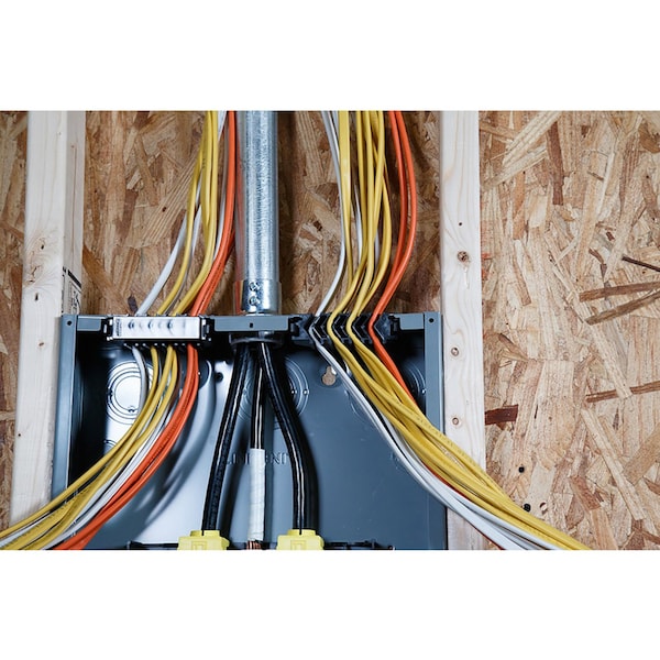 Square D Load Center, 20 Spaces, 100A, 120/240V AC, 1 Phase - HOM2040M100PQCV