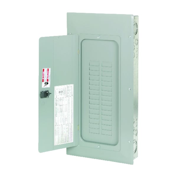Type Br Load Center, BRP, 30 Spaces, 200A, 120/240V AC, Main Lug, 1 Phase - BRP30L200