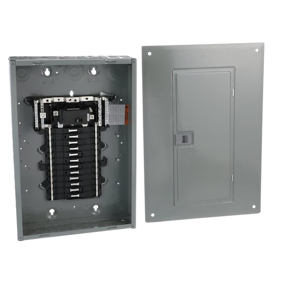 Square D Load Center, QO, 24 Spaces, 100A, PoN Convertible Main Breaker, 1 Phase - QO124M100PCVP
