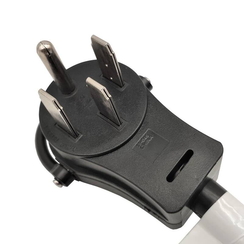 parkworld 1.5 ft. 125-Volt 30-Amp Generator Cord NEMA 14-50P Plug to (3 ) NEMA 5-15R 15 Amp Household Female Adapter Cord - 886245