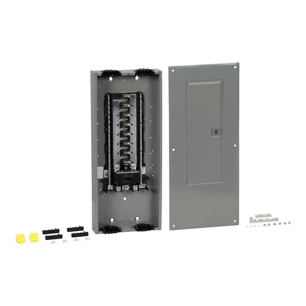 Square D Load Center, HOM, 30 Spaces, 200A, 120/240V AC, PoN Convertible Main Breaker, 1 Phase - HOM3060M200PQC