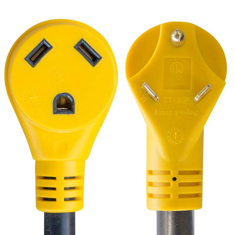 Sportsman 25 ft. 125-Volt 30-Amp RV Extension Generator Cord - 807424