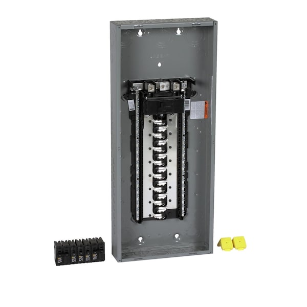 Square D Load Center, HOM, 30 Spaces, 150A, 120/240V AC, PoN Convertible Main Breaker, 1 Phase - HOM3060M150PCVP