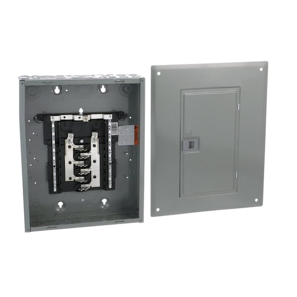 Square D Load Center, HOM, 12 Spaces, 125A, 120/240V AC, PoN Convertible Main Lug, 1 Phase - HOM1224L125PGCVP