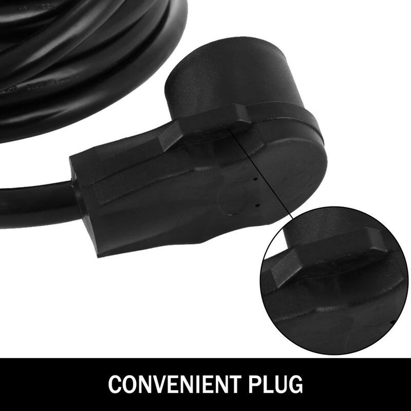 VEVOR 50 ft. 40 Amp RV Extension Cord Premium Power Cord Extension Cord Copper Wire RV Cord Power Supply Cable - 50CRVDYX000000001V0