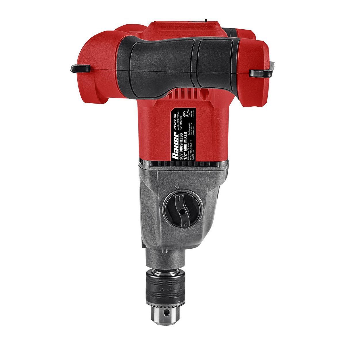 Mezcladora Bauer inalámbrica sin escobillas de 20V 1/2 pulgadas, solo herramienta - 58152