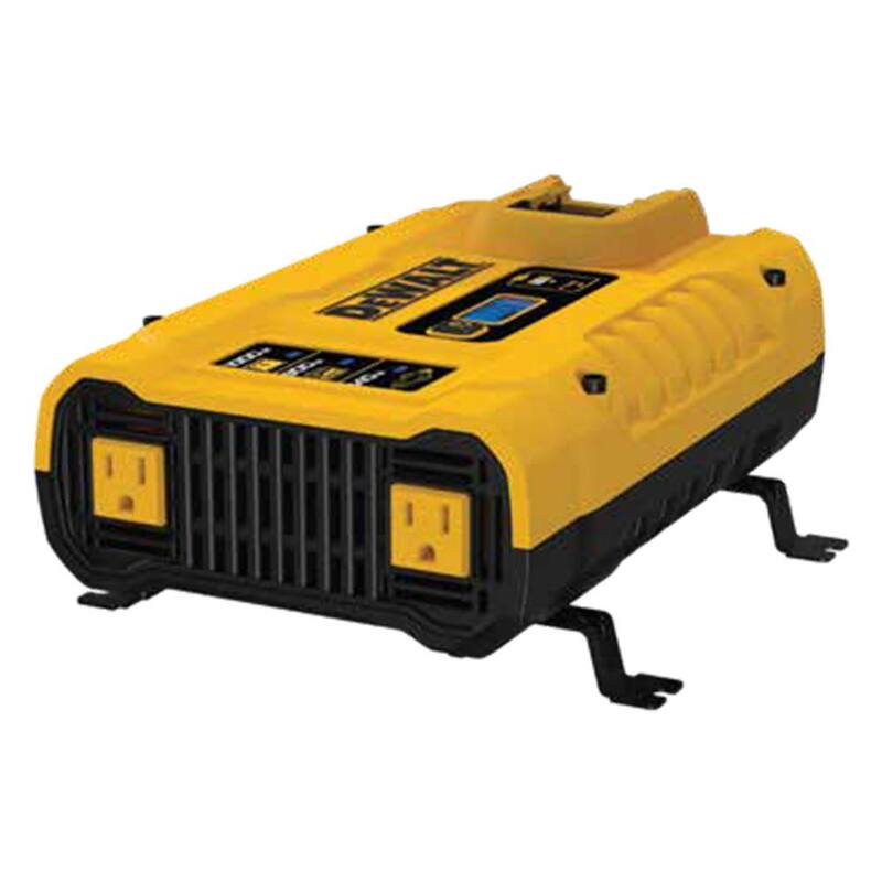 DEWALT 3-Way 1000-Watt Power Inverter Compatible with 20-Volt XR 5 AH Lithium-Ion Battery (Not Included) - DXAEPIP3W