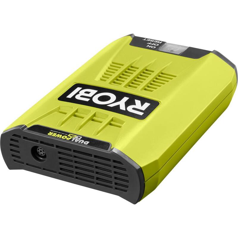 RYOBI ONE+ 18V 120-Watt 12V Automotive Power Inverter with Dual USB Ports - RYi120A
