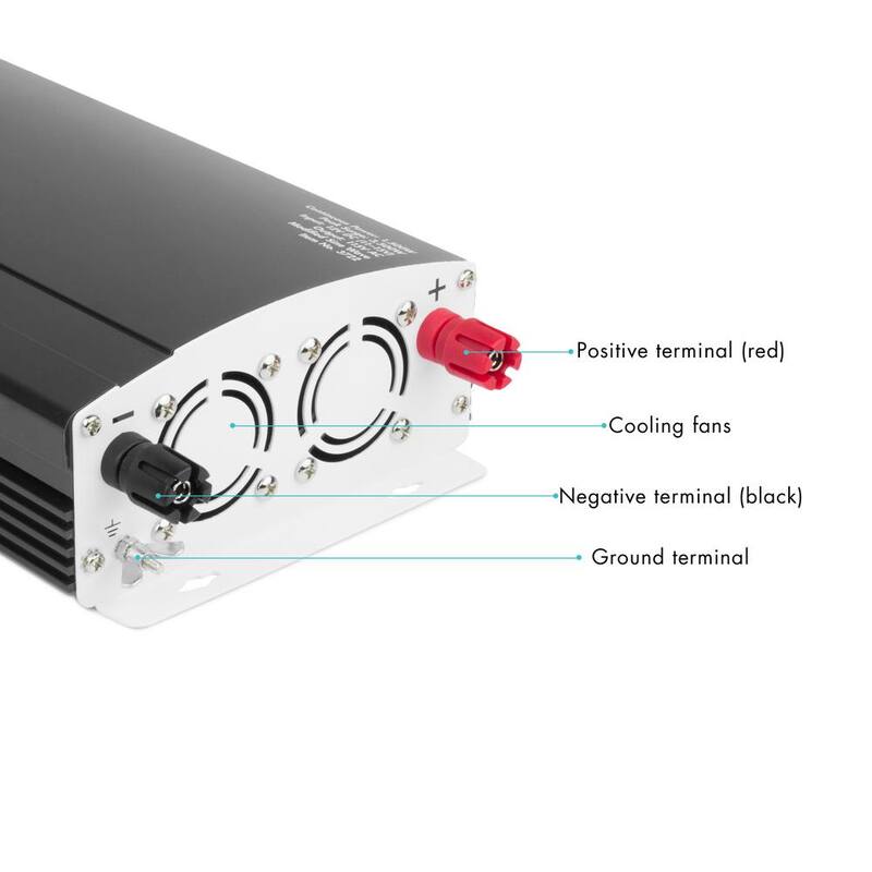 Wagan Tech Pro Line 1500-Watt/3000-Watt Inverter - 3722