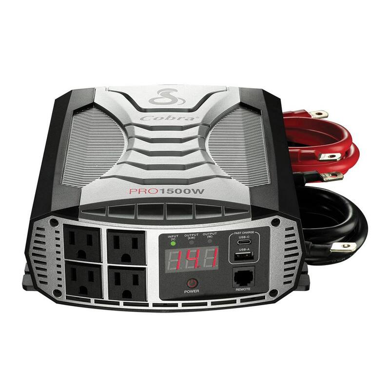Cobra 1,500-Watt PRO Power Inverter - CPI1500W
