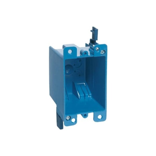 Abb Electrical Box, 14 cu in, Outlet Box Type, 1 Gang, PVC - B114R-UPC