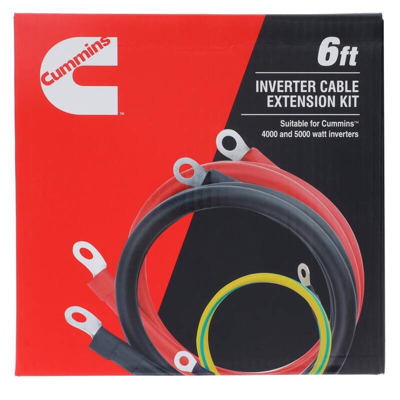 Cummins 6 ft Extension Cables for Inverters - CMNIKT4
