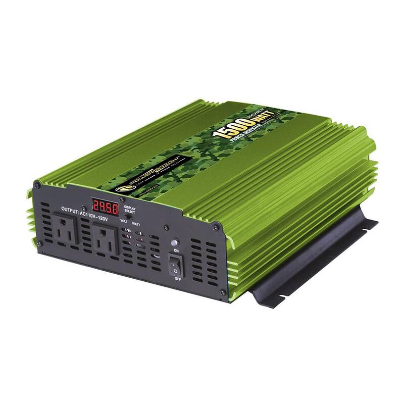 Power Bright 1500-Watts 24-Volt DC to 110-Volt AC Power Inverter - ML1500-24