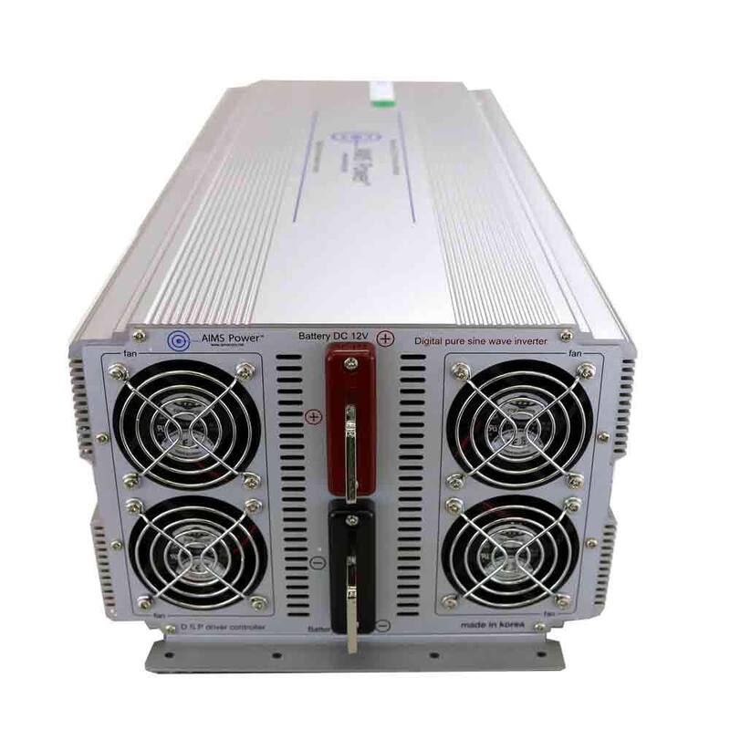 AIMS POWER 5,000-Watt Pure Sine Industrial Grade Inverter 24-Volt DC to 120-Volt AC - PWRIG500024120S