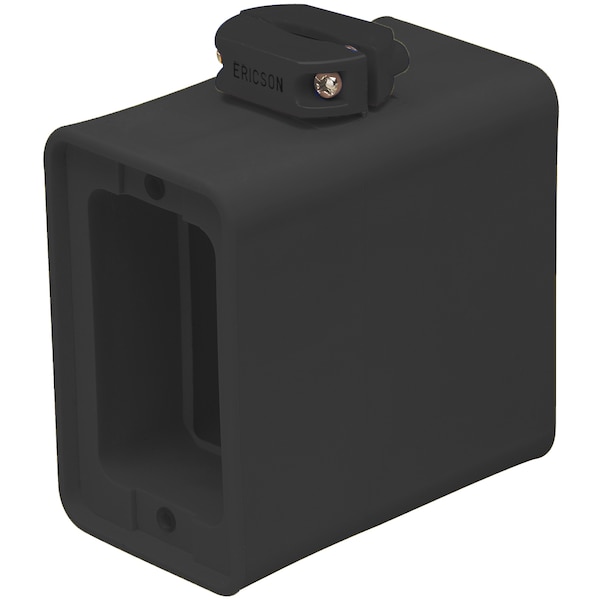 Ericson Electrical Box, Outlet Box Type, 2 Gangs, Thermoplastic Elastomer, Rectangular Shape - 6029