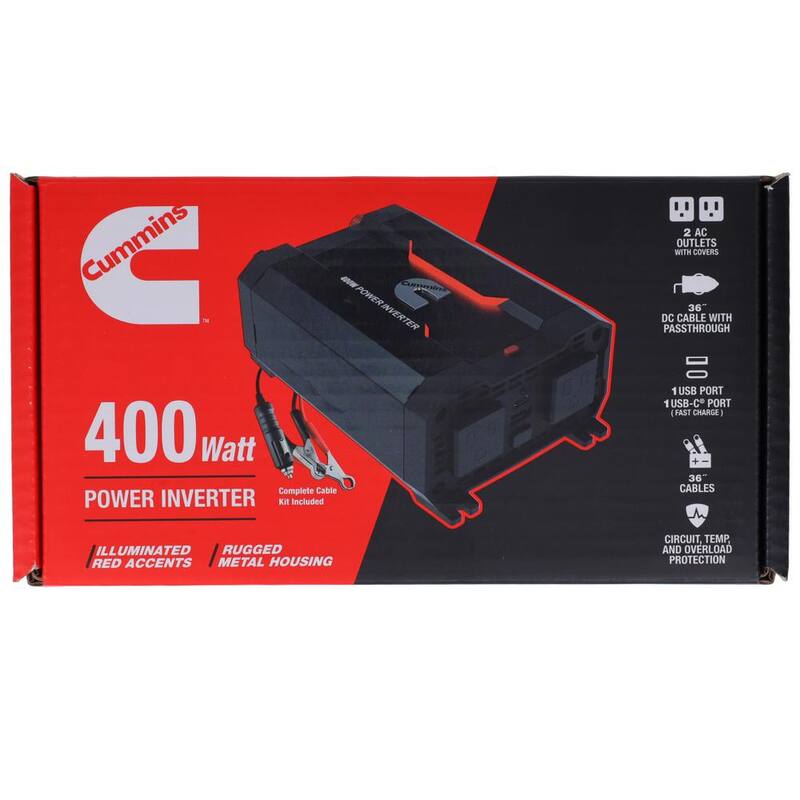 Cummins 400W Modified Sine Wave Inverter - CMN400