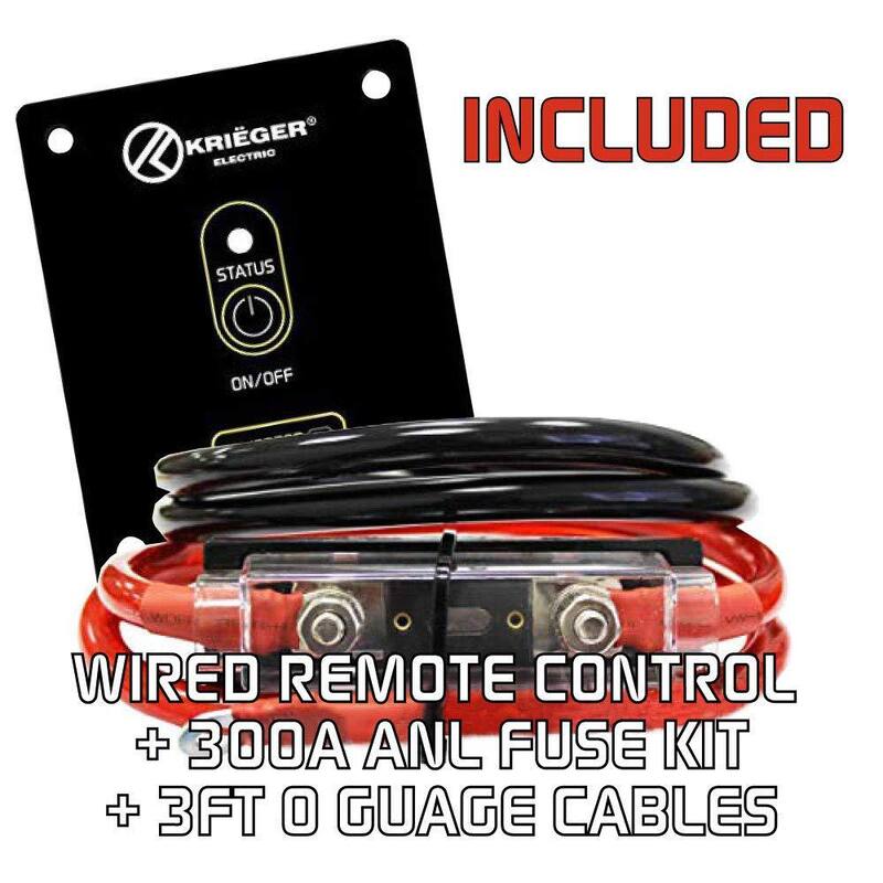 Krieger 4000-Watt Power Inverter - KR4000