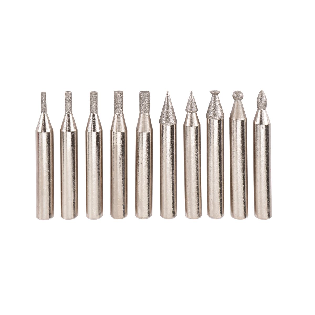 Set de rectificado rotatorio de punta de diamante para guerrero, 10 piezas - 69661