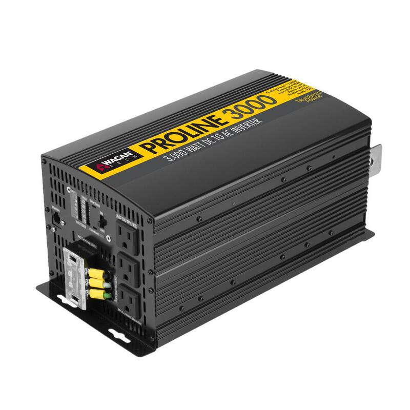 Wagan Tech Pro Line 3000-Watt/6000-Watt Inverter - 3742