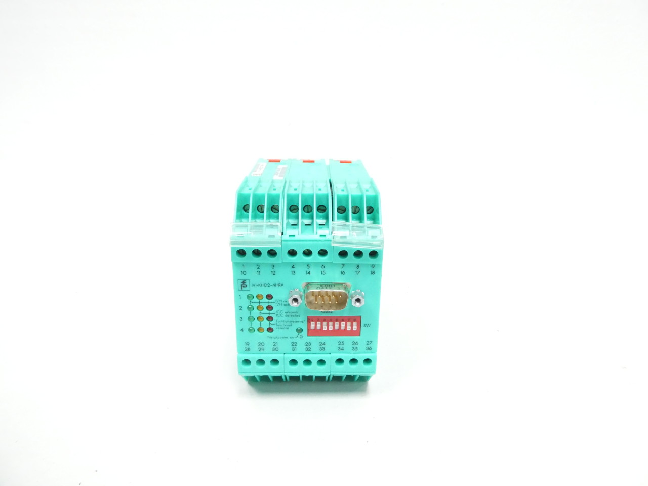 PEPPERL FUCHS IVI-KHD2-4HRX 40190 INTERFACE CONTROLLER MODULE - MRO ...