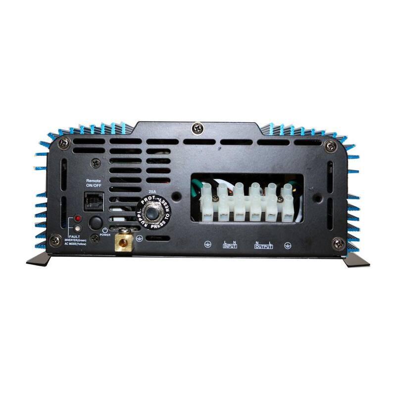 AIMS POWER 1,200-Watt Pure Sine Inverter with Automatic Transfer Switch 12-Volt DC to 120-Volt AC ETL Listed to UL 458 - PWRIX120012SUL